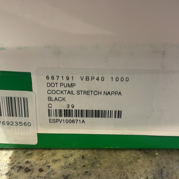 NIB BOTTEGA VENETA DOT SOCK COCKTAIL STRETCH LEATHER 3.5” HEEL MULES. 39/8.5 - Picture 8 of 8